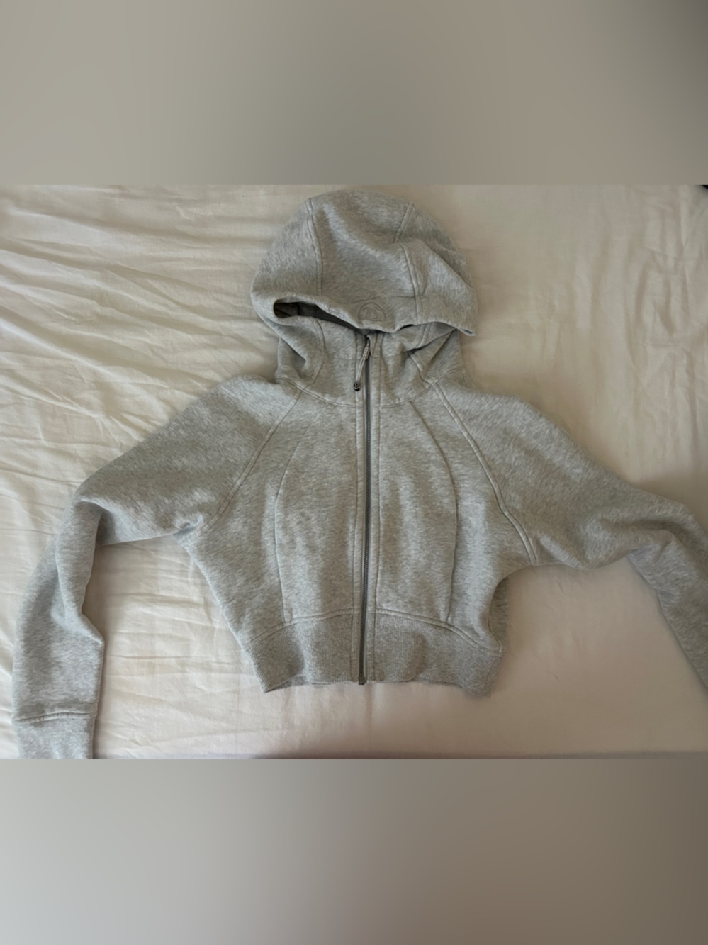 Lululemon scuba cropped zip